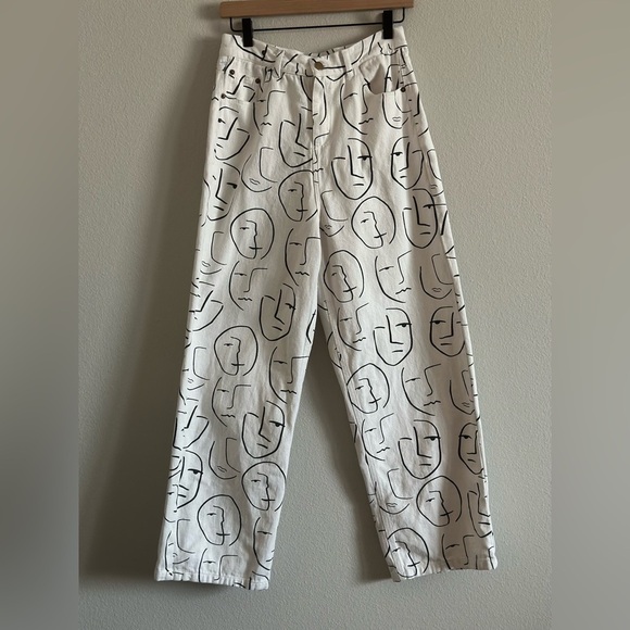 SHEKOU faces  women’s pants - Picture 5 of 11
